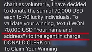Better Business Bureau warns of latest lottery scam