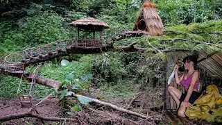 Elevated Home: Building a Forest Canopy Hideaway. Build Shelters in the Woods