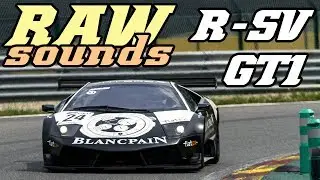 RAW sounds - Lamborghini Murci&eacute;lago R-SV GT1
