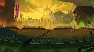 Diesel Legacy: The Brazen Age - Middle Town Bridge (Day) Whole Stage Animation 4K