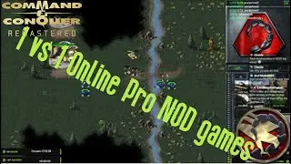Command and Conquer Remastered Online Multiplayer: Nod Pro Gameplay