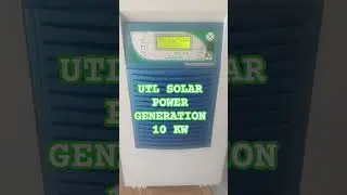 UTL SOLAR POWER GENERATION #utlsolar #solar #ytshort #construction #trending #viral #shortsfeed