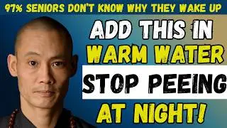 Just Add THIS to Warm Water Before Bed &mdash; Stops Nighttime Urination WHILE Sleeping | Elderly Health