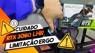 RTX 3060 LHR com Limita&ccedil;&atilde;o para Minera&ccedil;&atilde;o de ERGO