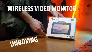 Shimbol ZO600M - UNBOXING (Wireless Video Monitor)