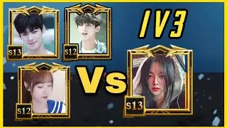 Chen Nuo Sniper Queen 1 v 4 Tdm Challenge - PUBG MOBILE