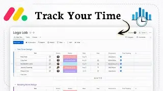 How to Track Time in Monday.com (For First-Time Users)