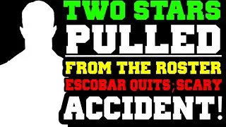 WWE News: Santos Escobar Quits! TWO Stars Removed From Roster & Ex-WWE Star In Scary Accident!