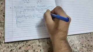 Positive and negative sequence network example