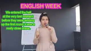 IDIOMS - perfectly describes the narrow escape from missing the deadline #english #language #idioms