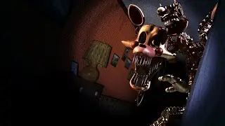 Nightmare mangle jumpscare?! (FNAF 4)