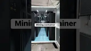 Mining container #btc #hydrocooling  #containers #miner #bitcoin #hydrocooling