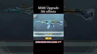 Tidal Embrace M416 upgrade On Hit Effects #shortsviral #shorts #bgmi #pubgmobile