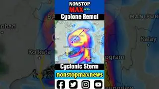 Cyclone Remal kills 2 in West Bengal, nearly 15,000 houses damaged #news #cyclone #nonstopmaxnews