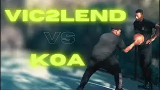 1V1 KOA VS VIC2LEGEND BESKETBALL PT.2