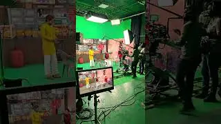 Green Screen Ka Ultimate Jadoo 😱 | Khali Studio se Epic Scene|VFX Ka Asli Raaz! #shorts #fypシ #viral