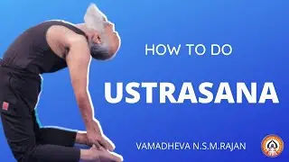 HOW TO DO USTRASANA | CAMEL POSE | VAMADHEVA N.S.M.RAJAN | VAMADHEVA YOGA |
