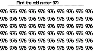 Your Eyes vs 979 &mdash; Who Wins Find It If You Can!
