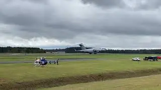 C-17 Demo Team departing the Richard B. Russell airport in Rome, Georgia