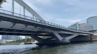Cruising the Sumida River from Asakusa to Hinode Pier