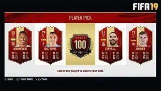 INSANE TOP 100 REWARD PACKS! - FIFA 19 Ultimate Team