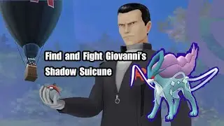 Go Fest Battle Challenge - How to Find and Fight Giovanni's Shadow Suicune