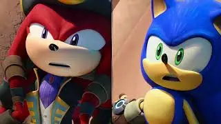 Sonic Prime: Sonic laughs at Dr. Deeps failure of battle posing 😂