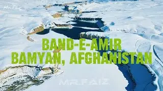 Snowy Band-e Amir ❄️ | Experience the Winter Beauty of Afghanistan.