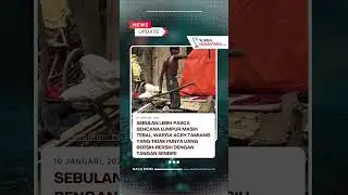 Sebulan Lebih Lumpur Masih Tebal, Warga Aceh Tamiang Bersih dengan Tangan Kosong