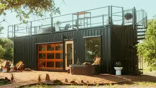 Newly Constructed Unique Space Shipping Container at Desert Rose Ranch