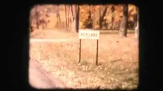 Drive through Roy Lake 1953