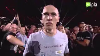 Shawn Cox - Michał Cieślak - Polsat Boxing Night - początek walki