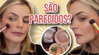 COMPARANDO ILUMINADOR RARE BEAUTY E MARI SAAD
