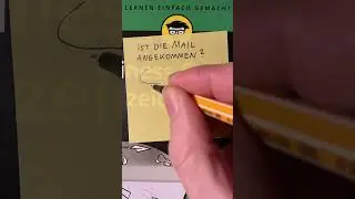 Zeichnen lernen: Mail &hellip; f&uuml;r Meeting & Notiz