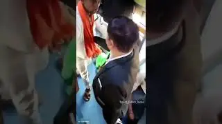 #tt Behaviour of TTE with Passenger inside Indian Railways for Ticket.#norther railway #viral#train