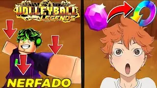 LUCKY SPINS DE GRA&Ccedil;A | NERF NO HAKKA E MUITO MAIS NA UPDATE DO VOLLEYBALL LEGENDS