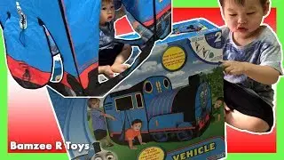 Thomas and Friends Playhut Thomas Train Pop Up Tent For Kids Indoor Play with Toy Trains