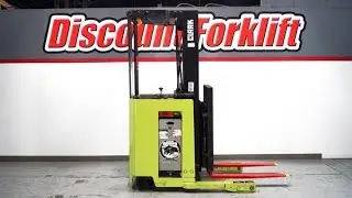 Clark 1994 4,000lb Electric #8492 - Stand-up reach forklift for Sale