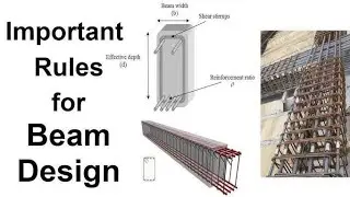 Beam Design Thumb Rule Part 1 I Beam Reinforcement Detailing I Structural Engineering Interview