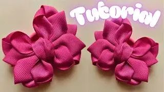 🎀 ¡Empieza a crear! Lazo perfecto de cinta de grosgrain de 22 mm — tutorial sencillo