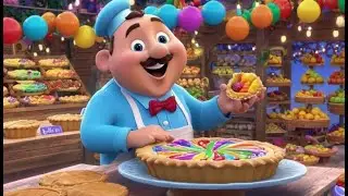 Simple Simon Marketlane Wander | English Nursery Rhyme | Kids Songs | Baby Music