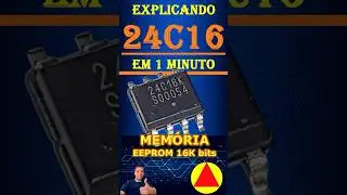 Mem&oacute;ria Eeprom 16K bits -  24C16