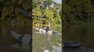 Kayaking in Tortuguero National Park Costa Rica 🇨🇷