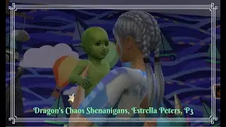 В Sims 4 происходят безумные приключения дракона | Эстрелла Питерс, P3: Жизнь продолжается