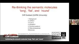 Cliff Goddard | Rethinking the semantic molecules &lsquo;long&rsquo;, &lsquo;flat&rsquo;, and  &lsquo;round&rsquo;