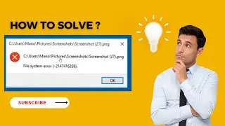 How to Fix File System Error  2147416359 in Windows 10  Simple and Quick Way (Kazi Razu BD) - 2023