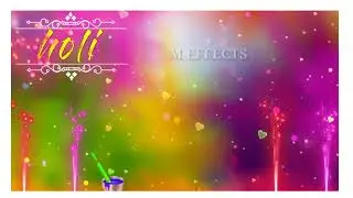 Happy holi background video free | holi background video | background effect video | holi video 2022
