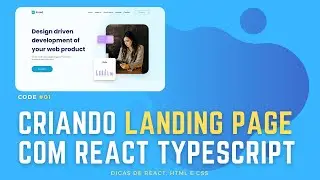 Criando Landing Page com REACT TYPESCRIPT - # Parte 01