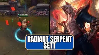 RADIANT SERPENT SETT Skin Spotlight | Exalted SETT Skin | League of Legends Skin Preview