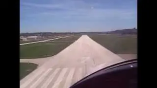 Landing at Akron Fulton Airport